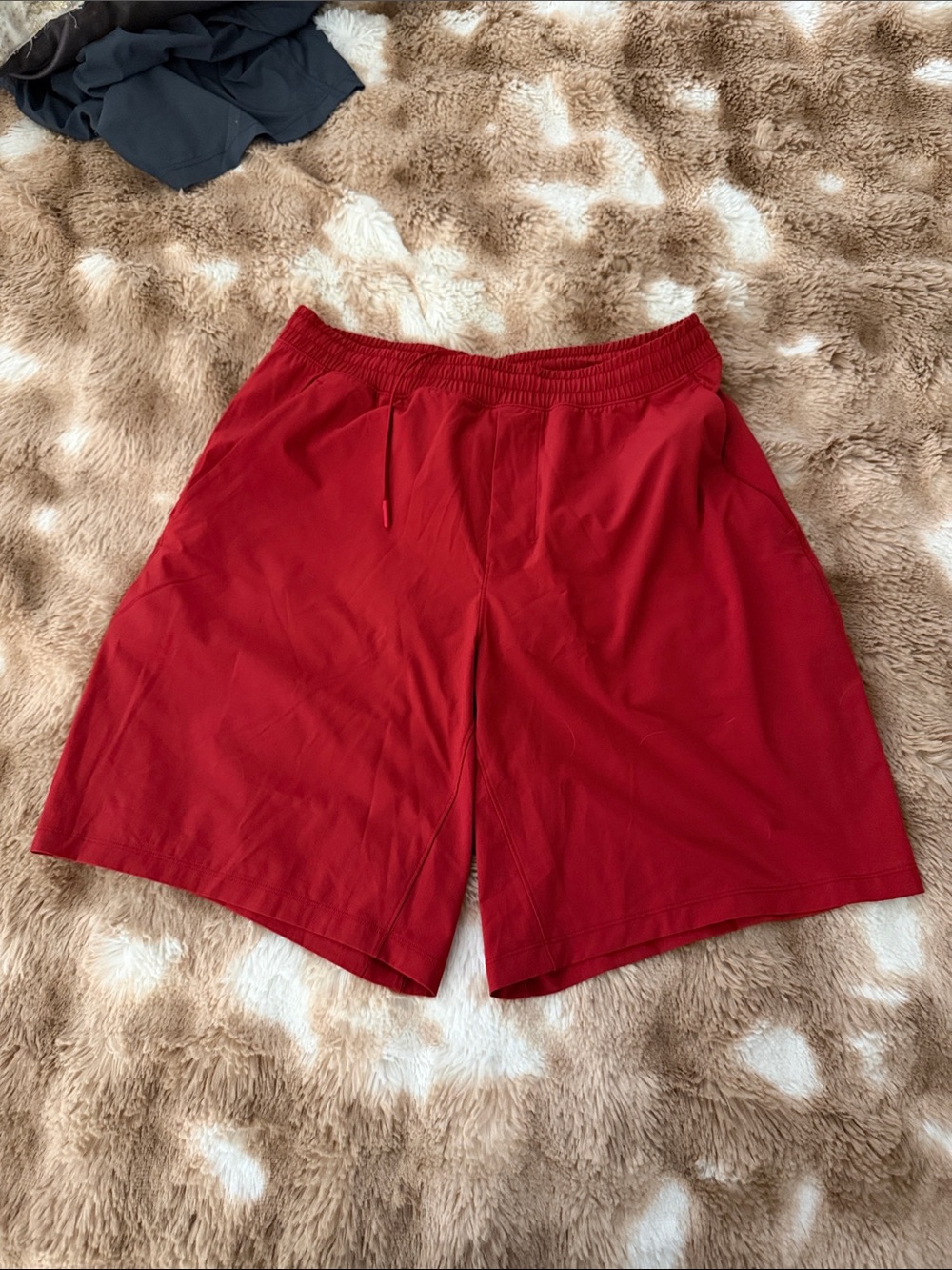 lululemon athletica Men's Red Athletic Shorts